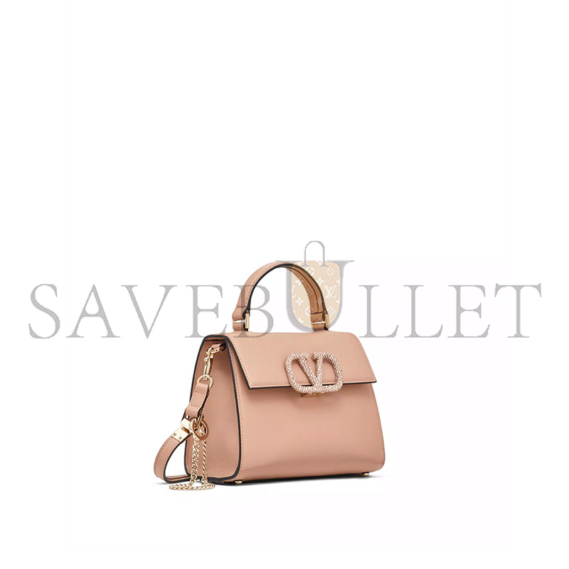 VALENTINO SMALL VSLING HANDBAG WITH JEWEL EMBROIDERY 5W2B0F53YVV_KFJ (22*17*9cm) VALENTINO SMALL VSLING HANDBAG WITH JEWEL EMBROIDERY 5W2B0F53YVV_KFJ (22*17*9cm)